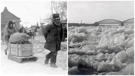 Zima v roku 1929 v Európe.