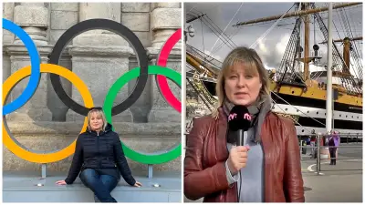 Slovenská novinárka Katarína Antenozio, ktorá žije v Miláne.