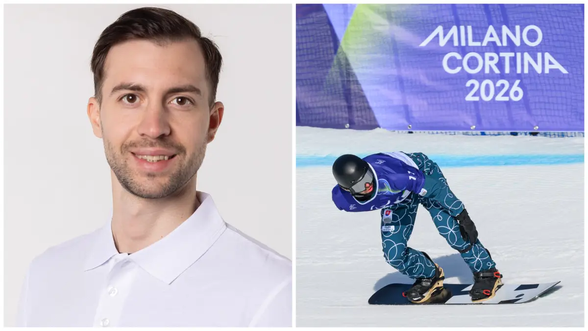 Parasnoubordista Adam Krupa.