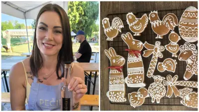 Martina a jej medovníky.