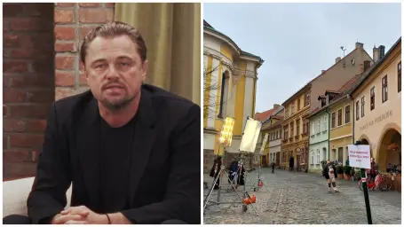 Leonardo DiCaprio natáča v Českej republike. v mestečku Úštěk ho však zastúpili. 