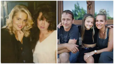 Dara Rolins so sestrou / Speváčka s dcérou a bývalým partnerom Matejom
