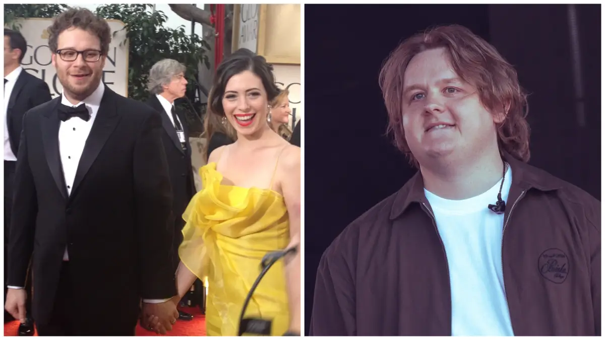 Seth Rogen s manželkou Lauren / Lewis Capaldi