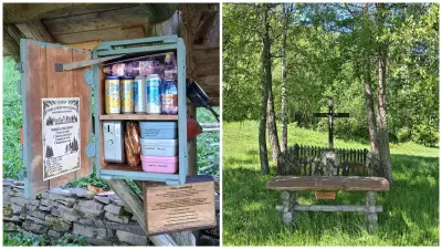 Lesný minibar / Dvorce.