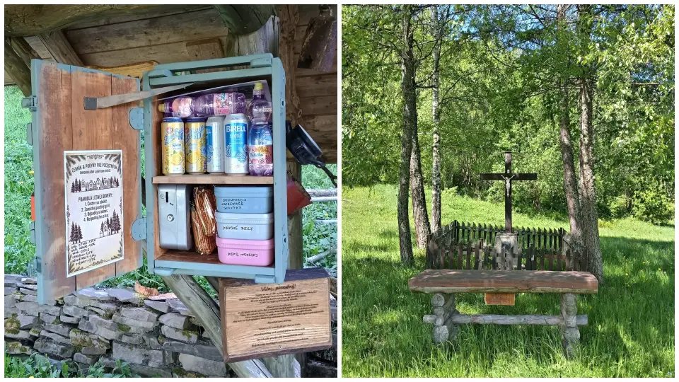 Lesný minibar / Dvorce.