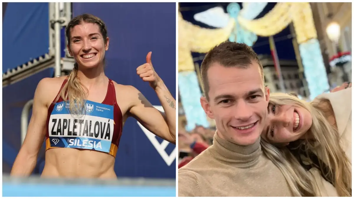 Emma Zapletalová s partnerom Miroslavom Úradníkom.