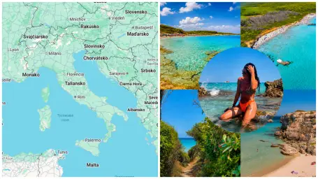 Baia dei Turchi v talianskej Apúlii.