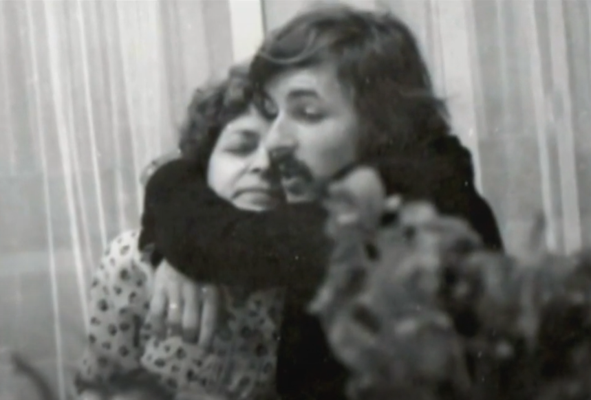 Marián Zednikovič s prvou manželkou.