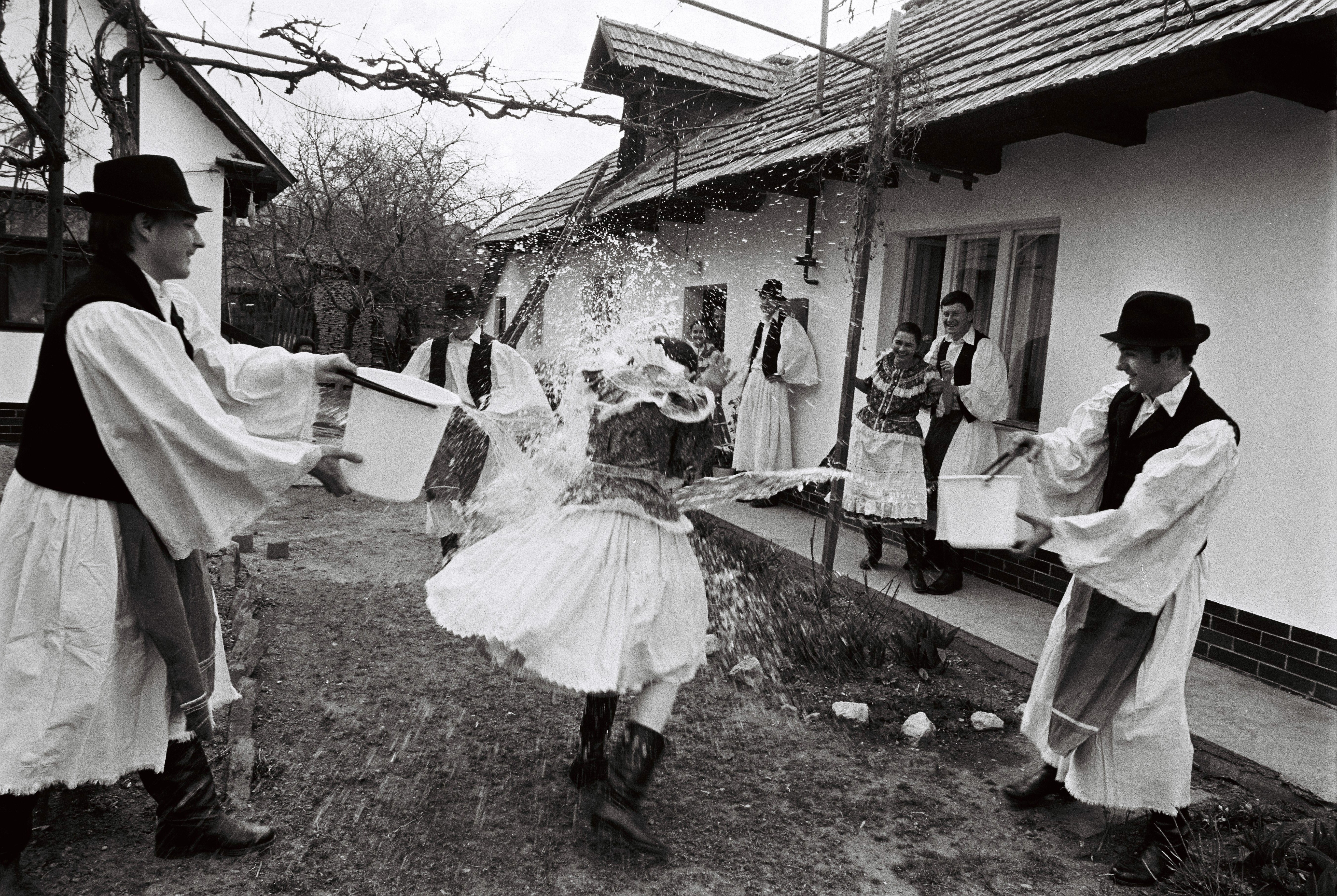 Veľkonočná oblievačka 31. marca  1997 v Seni.