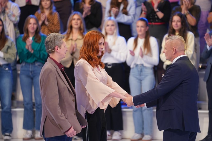 Eňa Podzámska s manželom a Vilom Rozborilom.