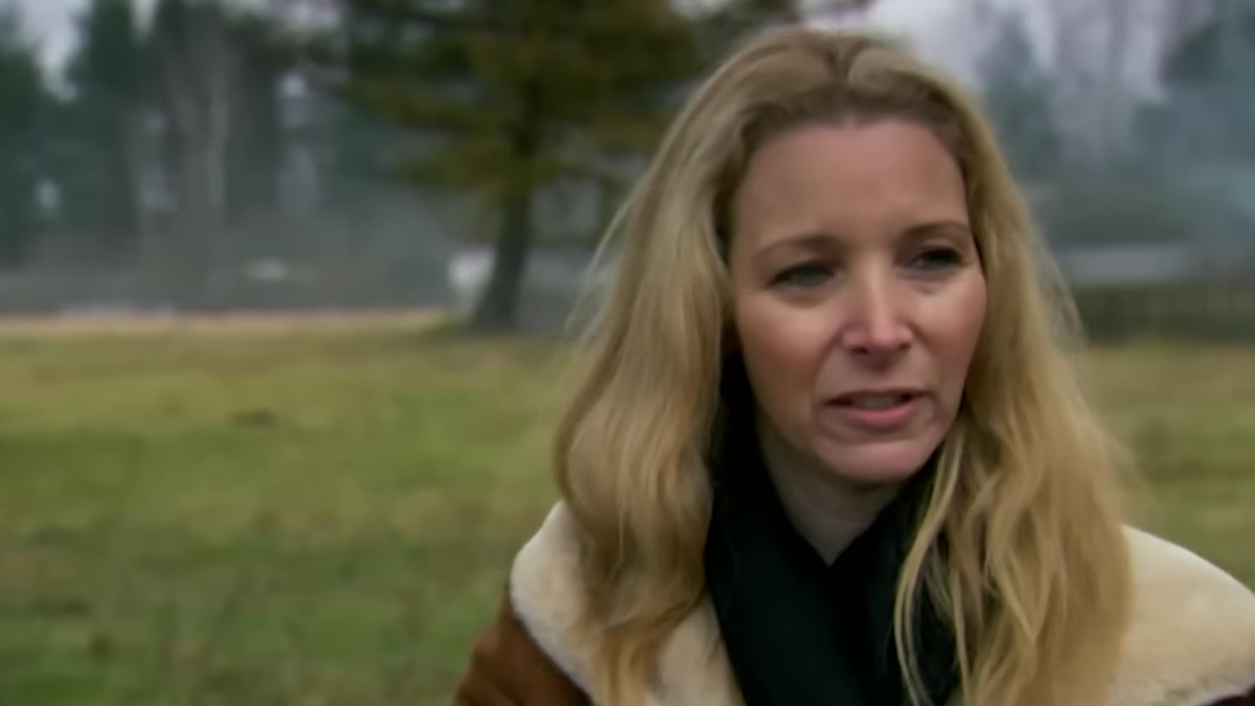 Lisa Kudrow v Bielorusku.